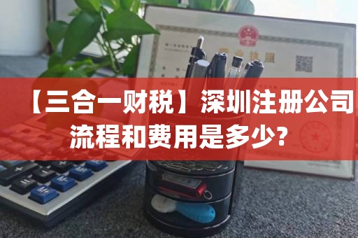【三合一财税】深圳注册公司流程和费用是多少?